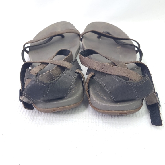 Chaco Juniper Sandals Strappy Open Toe Flats Adjustable Shoes Womens Size 7.5 - Picture 4 of 7
